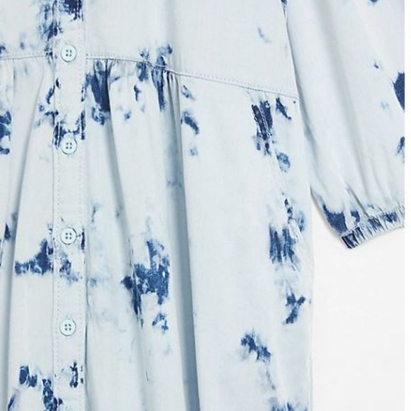 NWT - Maurices/Evsie Girls Chambray Button Dress - Picture 3 of 3